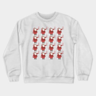 Snowflake Santa Crewneck Sweatshirt